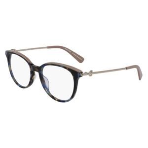 LONGCHAMP LO2667 433 BLUE HAVANA AUTHENTIC EYEGLASSESS FRAMES 51-18-140